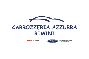 PROGETTO SICURO - CARROZZERIA AZZURRA - RIMINI
